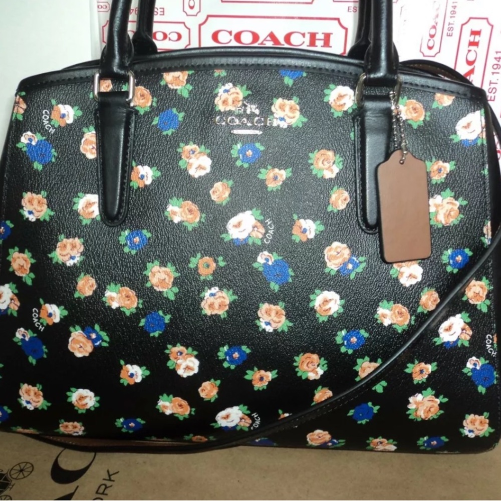 Margot Carryall in Tea Rose Floral Print